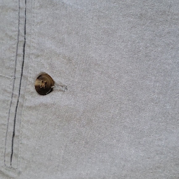 Old Navy Gray Ultimate Slim Built-In Flex Flat Front shorts with 9.75" inseam - Picture 5 of 9